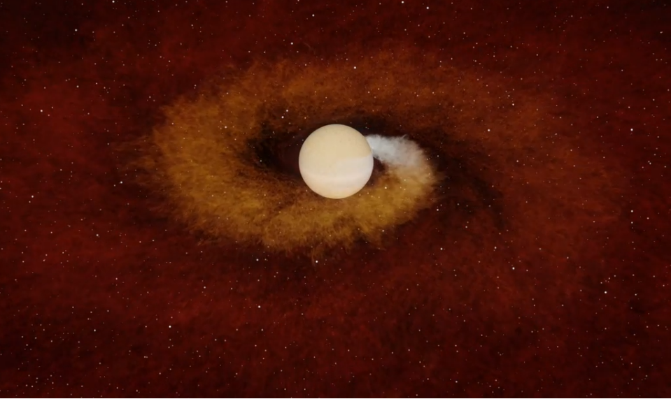 Scientists Discovered a Star Swallowing an Entire Planet